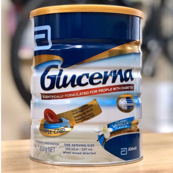 Glucerna – Sữa dành cho người Tiểu đường Úc 850g cao cấp