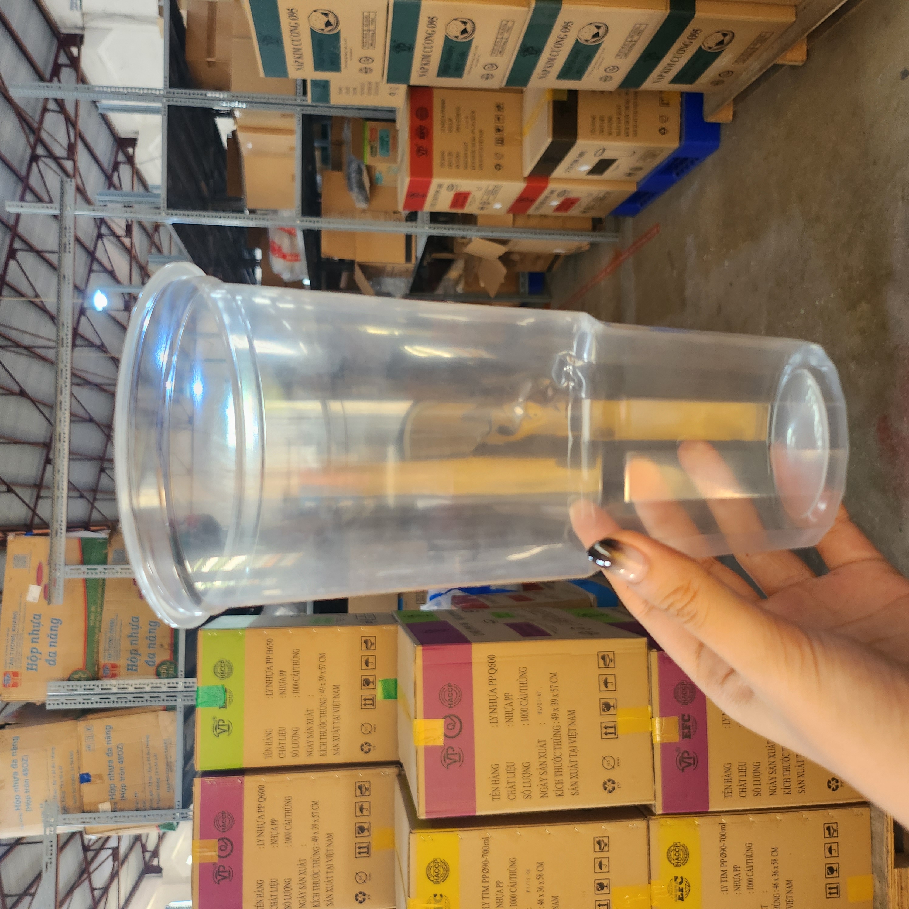 250 ly nhựa pp 1300ml f117 losupply - ly nhựa trong cỡ lớn