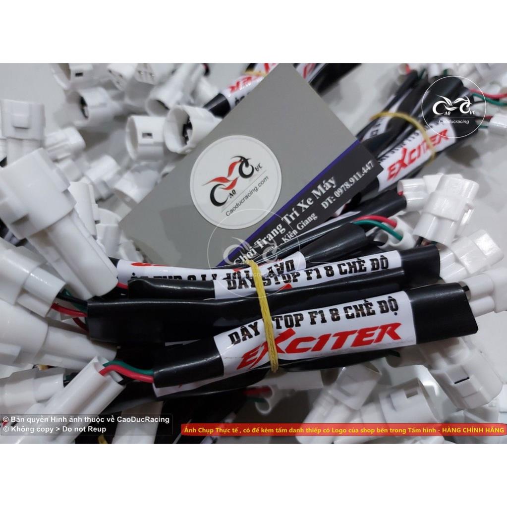 Mạch stop chớp đèn hậu ex150 ex155 chớp nhanh 2 lần kiểu f1