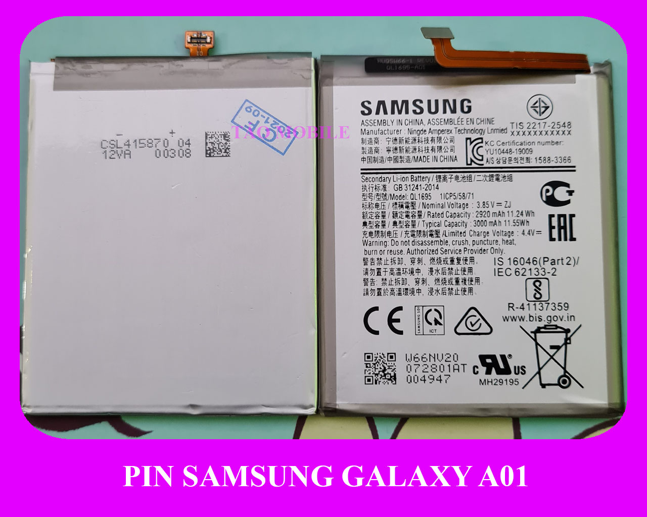 Pin Samsung Galaxy A01 công ty A015