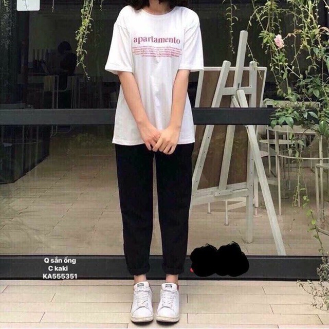 Quần kaki nữ cạp chun HARI0120