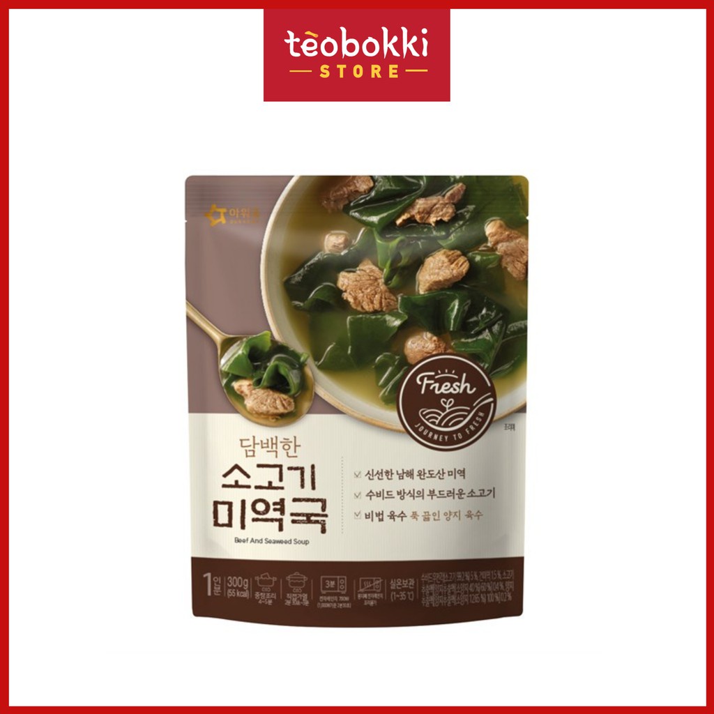 Canh, súp ăn liền Hàn Quốc Ourhome