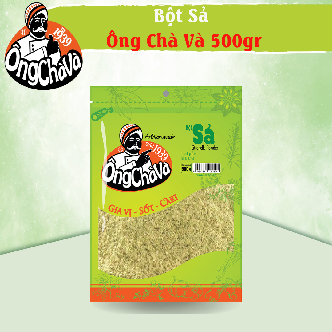 Ong Cha Va Lemongrass powder 500g