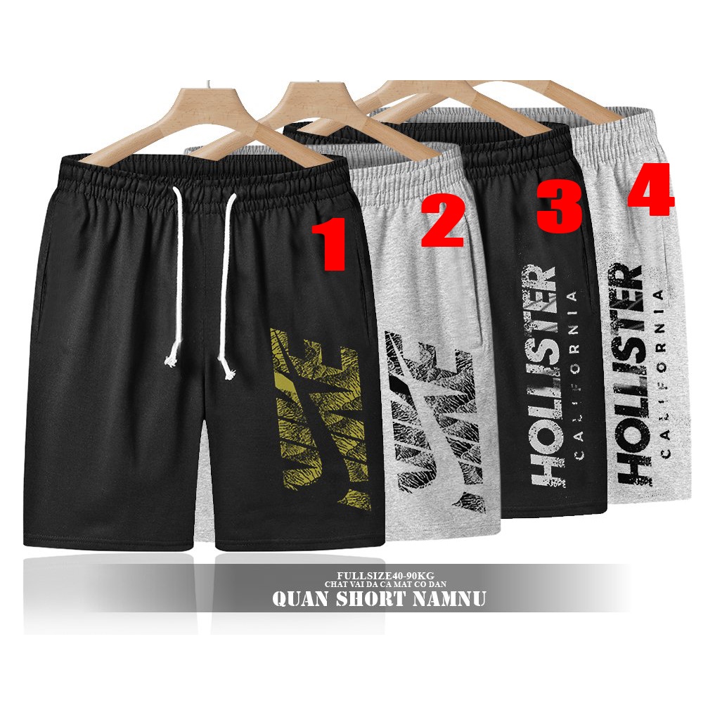 Quần short thun nam, Quần ngắn nam