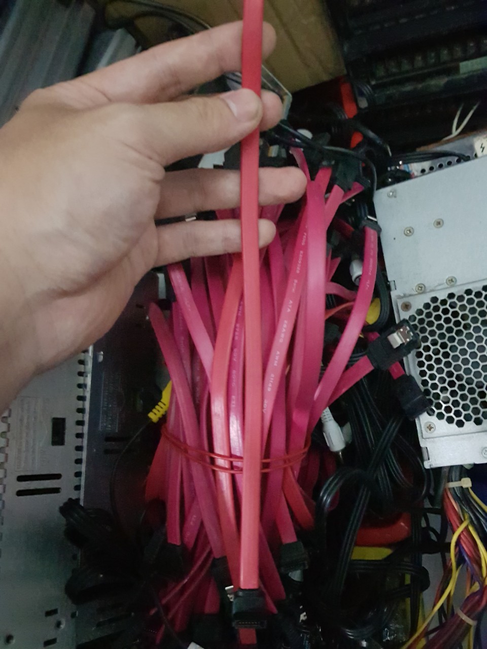 Cáp dây ổ cứng sata 3 tốc độ 6GB/s, Dây cáp gắn ổ HDDcomputer hàng tháo máy