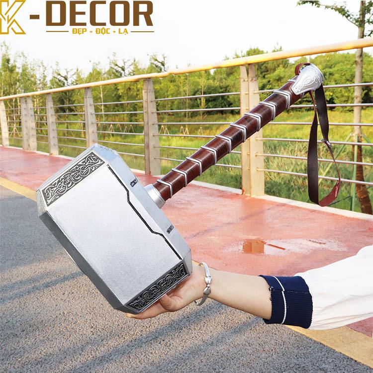 Đồ chơi búa Thor Avengers bằng nhựa có đèn nhạc AD2962