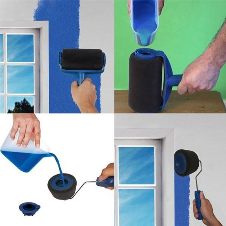 Bộ lăn sơn thông minh công nghệ mới 206772 (Bộ 6 sản phẩm)