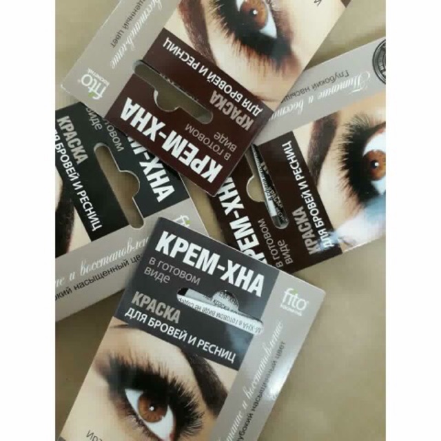 Phủ nhuộm đen mi Hãng KPEMXHA hàng của Nga