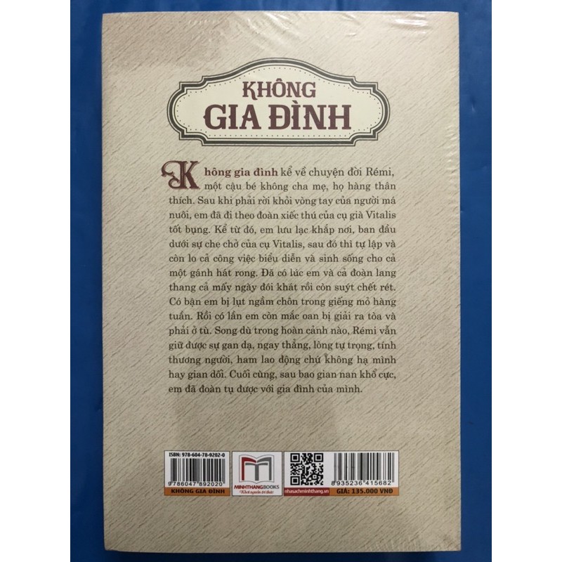 Sách - Không Gia Đình (bìa mềm)