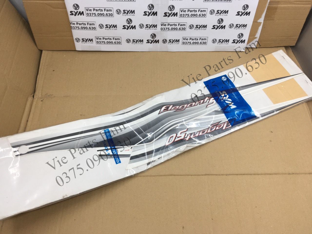BỘ TEM ELEGANT 50 SYM DIN MỚI 100% NHIỀU MÀU