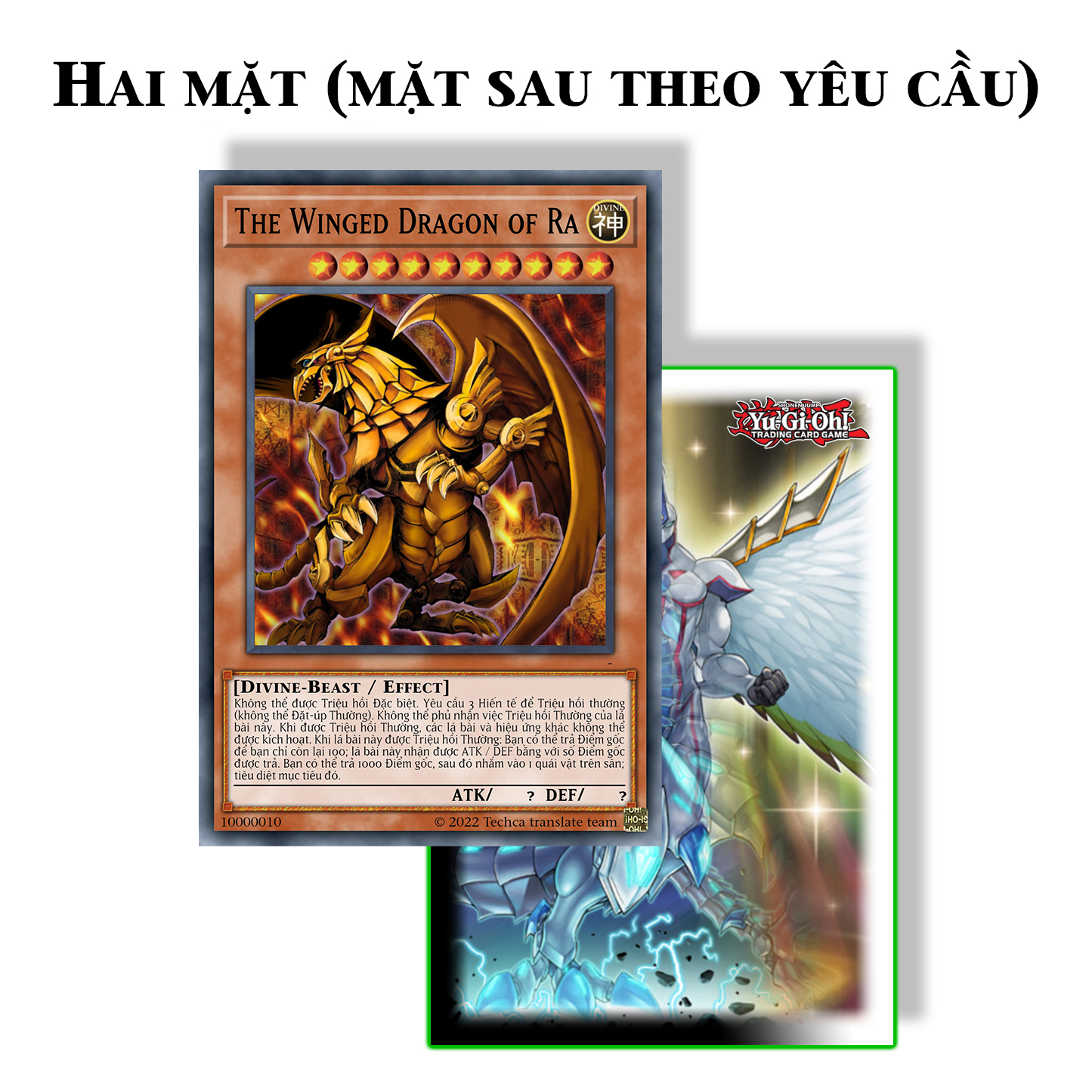 Bài in tiếng việt - bộ bài yugioh - custom deck - kashtira deck