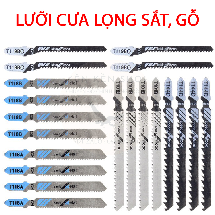 Lưỡi Cưa Lọng Gỗ, Sắt Đa Năng Bán Lẻ
