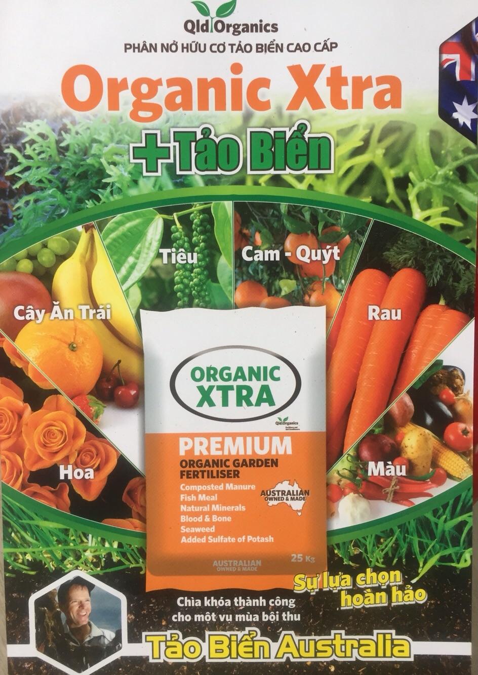 ORGANIC XTRA - PHÂN NỞ TẢO BIỂN LOẠI 2KG