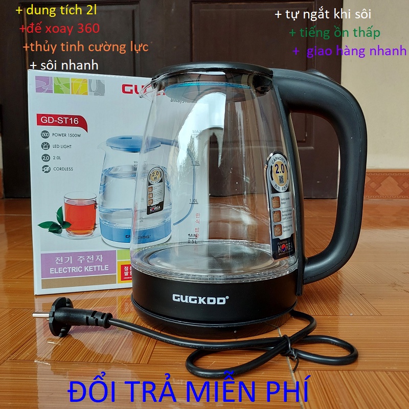 BÌNH ĐUN SIÊU TỐC CUCKOO GD-ST16 ( 2 LÍT ) TRONG SUỐT