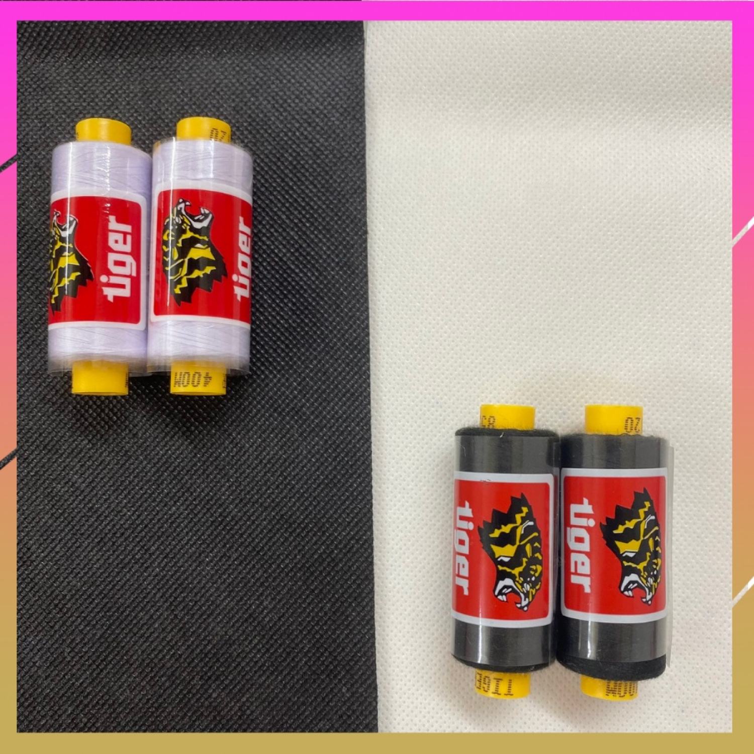 1 cuộn Chỉ may tiger đủ màu giá rẻ, chỉ tiger