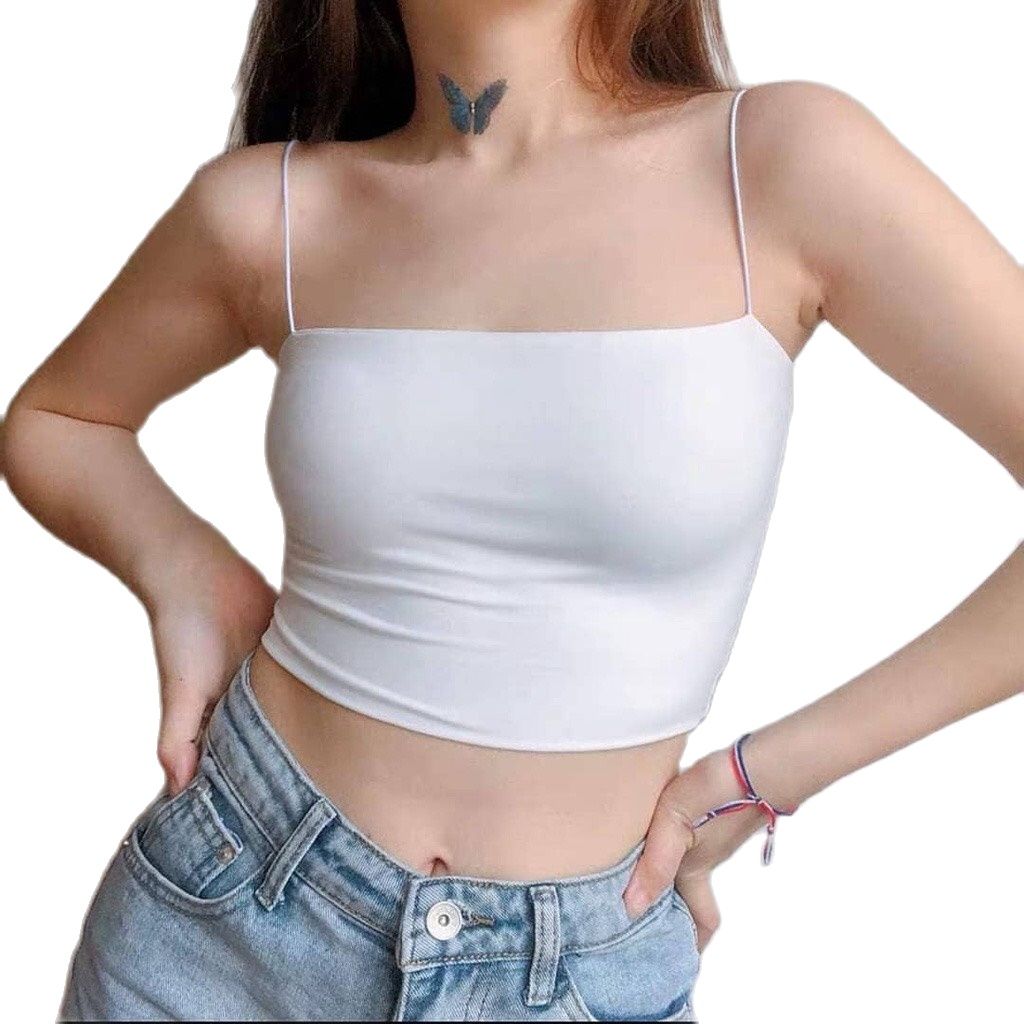 ÁO THUN BÚN,ÁO 2 DÂY VẢI THUN CO DÃN BODY