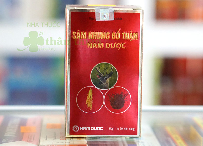 Sâm Nhung Bổ Thận Nam Dược - Giúp bổ thận, cố tinh, tăng cường sinh lực