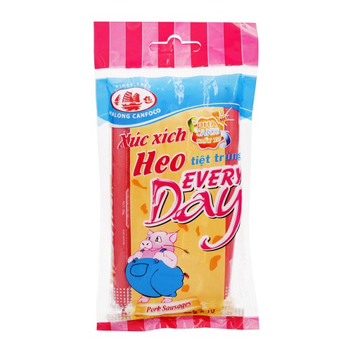 Xúc xích Hạ Long ăn liền EveryDay (10 cây) - Bò