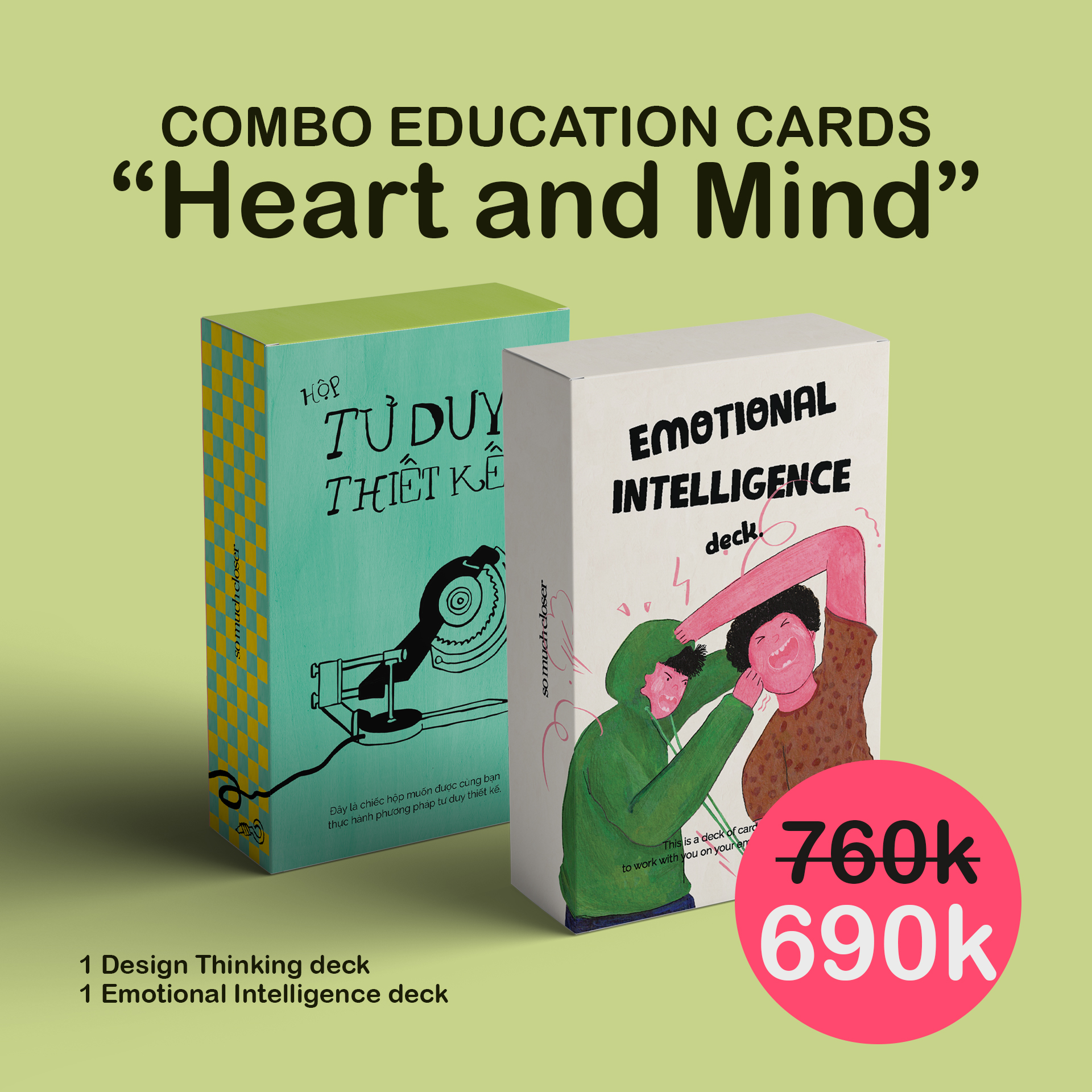 [COMBO EDUCATION CARDS] HEART AND MIND