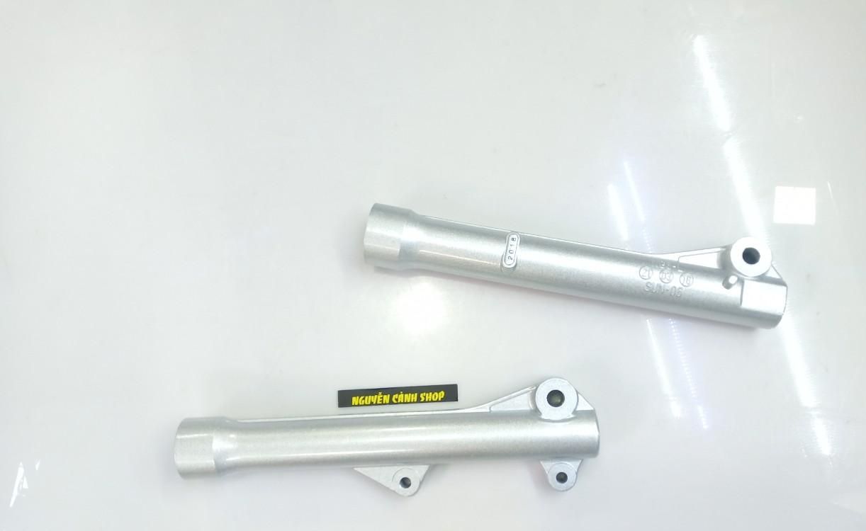 cặp vỏ phuộc trước xe wave S110 màu trắng như hình