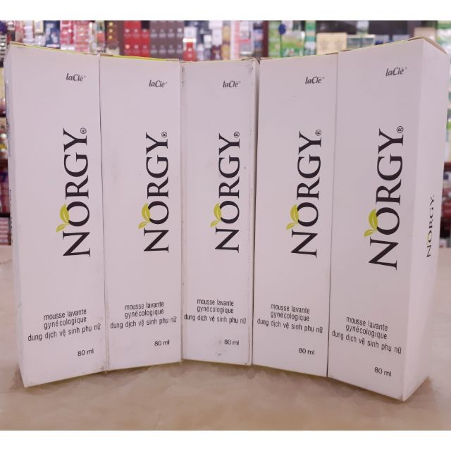 [HCM]Dung dịch vệ sinh NORGY 80ml