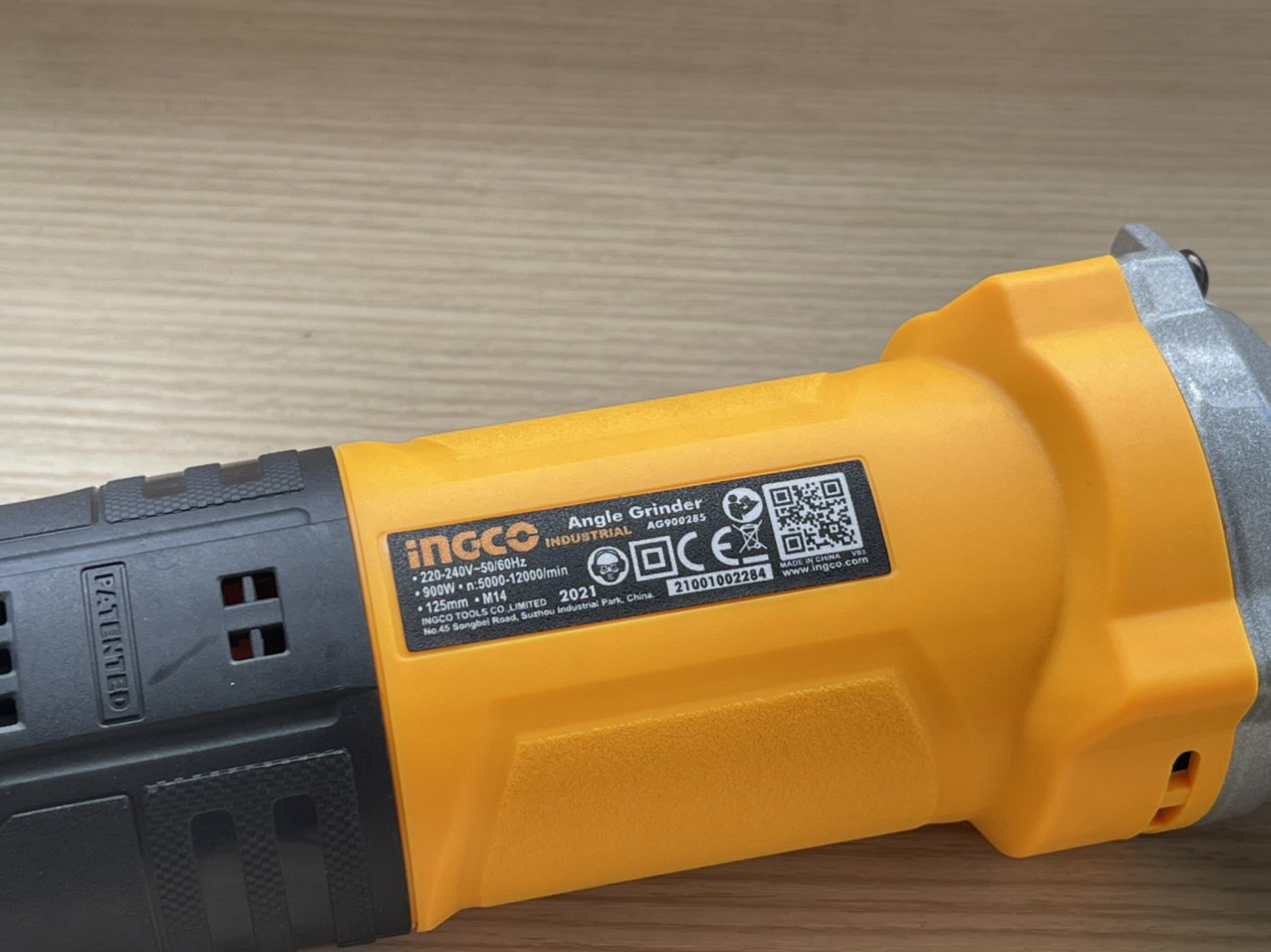 [HCM]Máy mài máy cắt 900W Ingco AG900285 ( có nút điều chỉnh tốc độ )