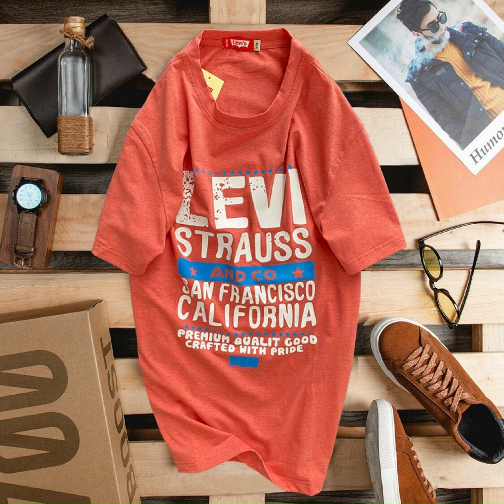 Áo thun nam cổ tròn LEVI's thời trang