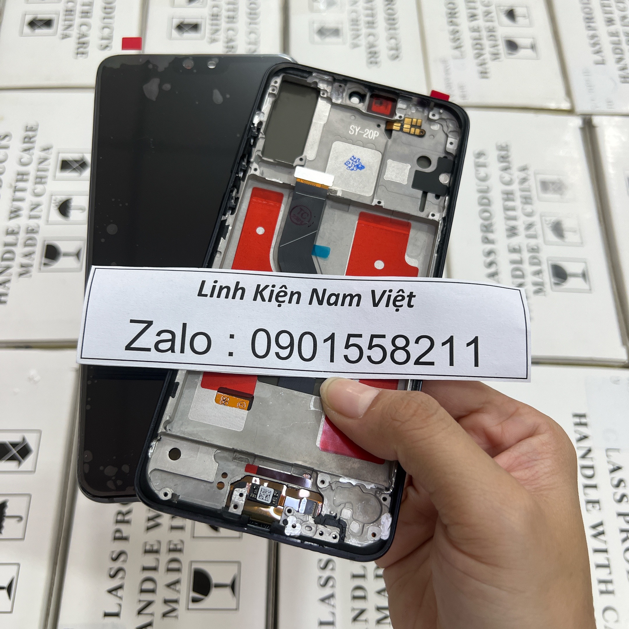 Màn hình Huawei P20 Pro (OLED khung) đen