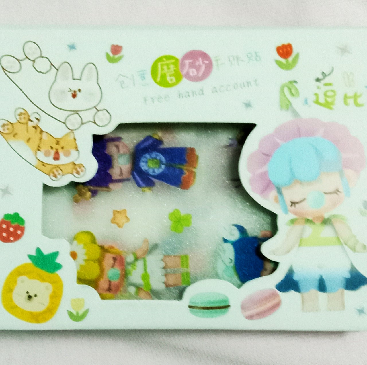 Sticker 3D họa tiết trang trí