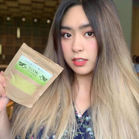 [SALE XẢ KHO] MẶT NẠ KHỔ QUA RỪNG/TẢO BIỂN LEMON MASK (TẶNG CỌ VÀ QUE ĐẮP)
