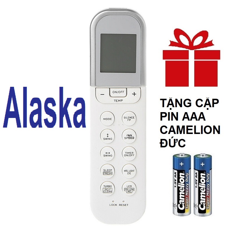 [HCM]Remote Điều Khiển Máy Lạnh Máy Điều Hòa ALASKA mẫu 4