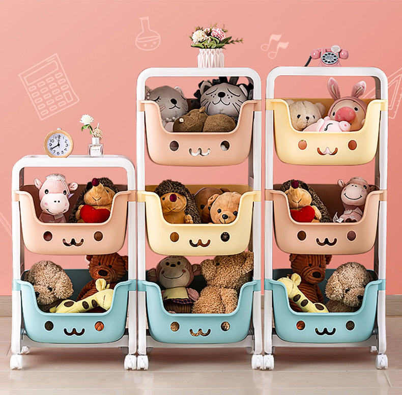 Kệ 3 Tầng Để Đồ Cho Em Bé Cực Đáng Yêu ( K3TTE01)