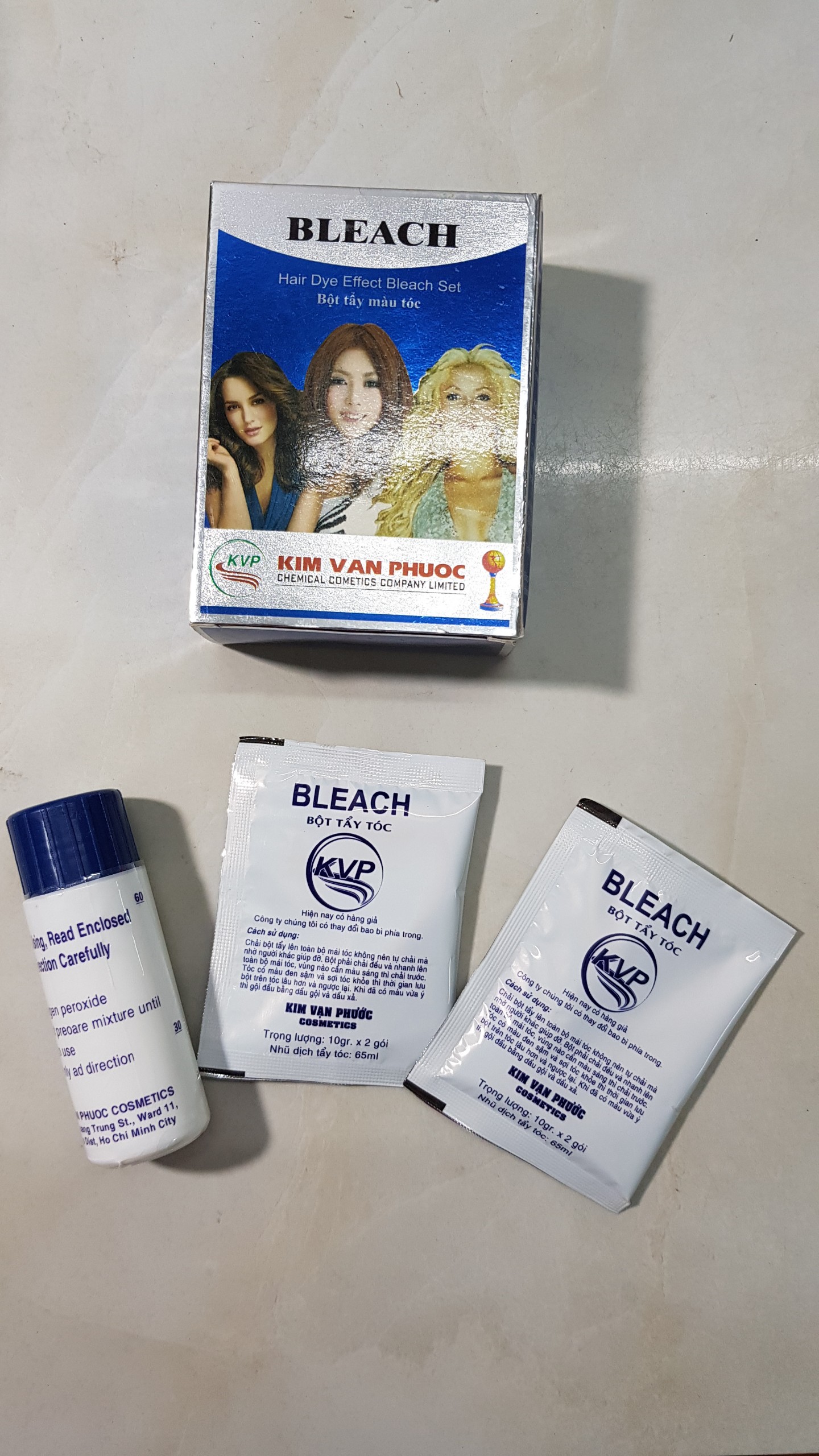 BỘT TẨY MÀU TÓC BLEACH 20G