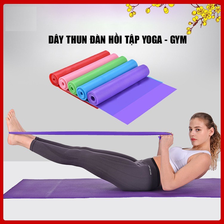 DÂY CAO SU TẬP YOGA - LYLYSPORTS