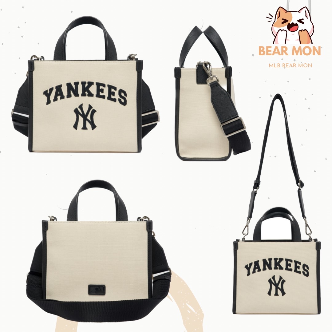 Túi Đeo MLB Varsity Basic Canvas Mini Tote New York Yankees 3Aors083N