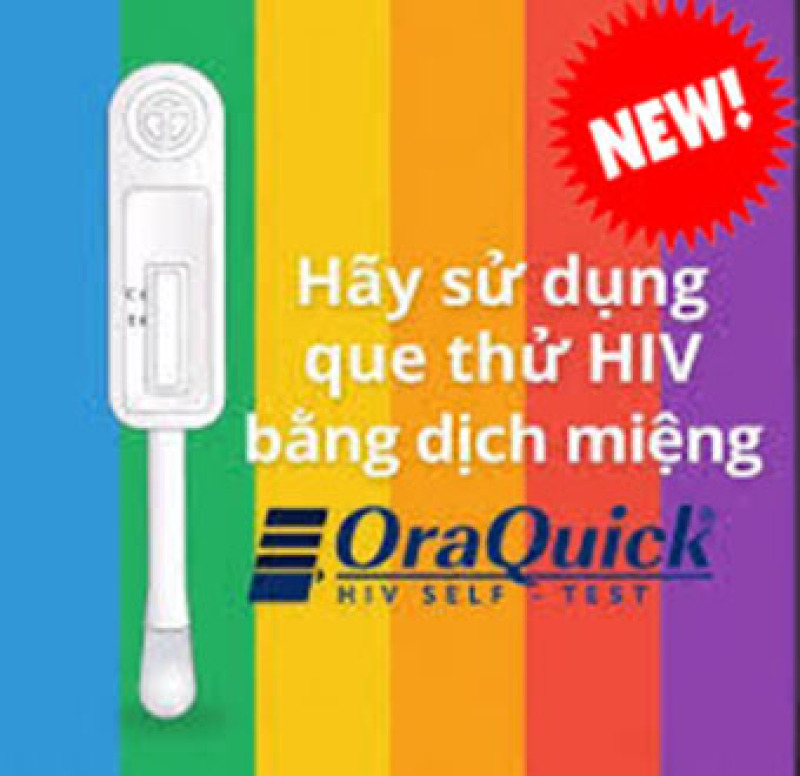 [Date 2021] Bộ Que xét nghiệm TEST HIV tại nhà OralQuick từ Mỹ, tiện lợi, chính xác 99,9% nhập khẩu