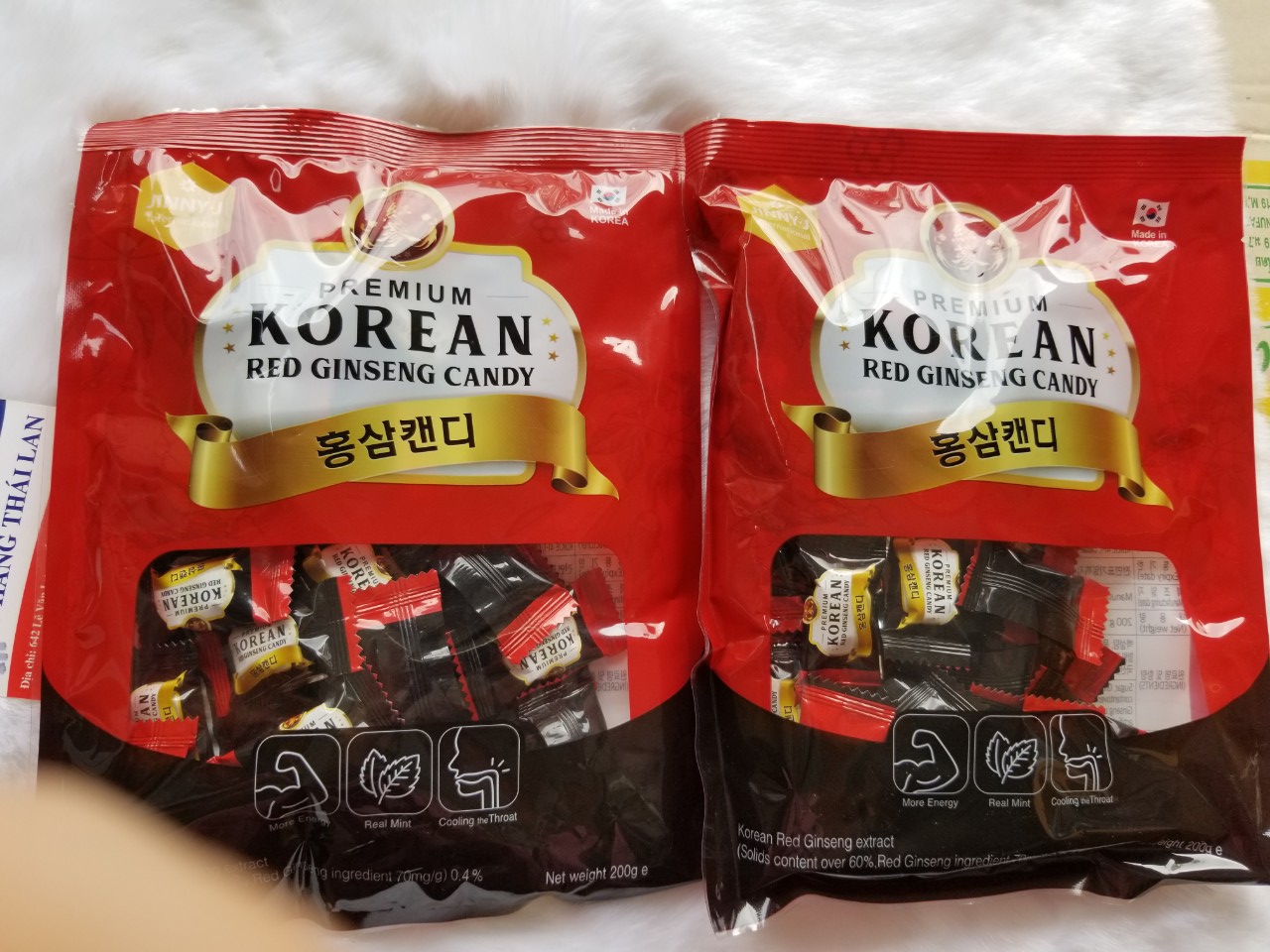 Kẹo Hồng Sâm Hàn Quốc cao cấp 200g- Kẹo sâm