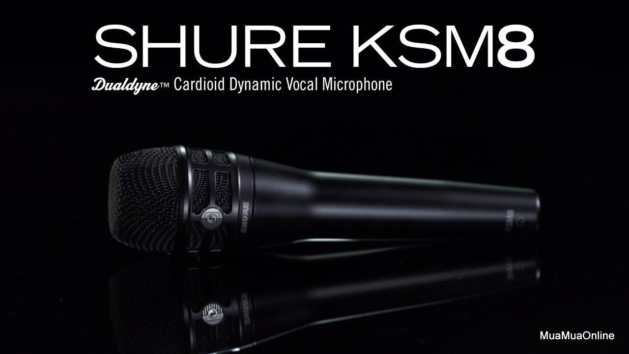 Micro Shure KSM8  có dây