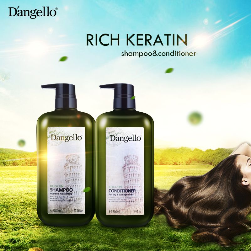 Dầu xả phục hồi siêu mượt Dangello Keratin 500ML