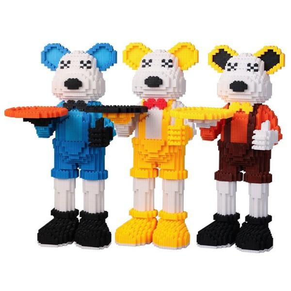 Bộ Đồ Chơi Lắp Ráp Lego Gấu Bearbrick Phiên Bản Mới