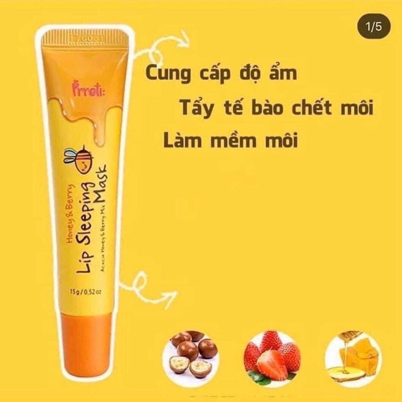 Mặt nạ ngủ môi Prreti