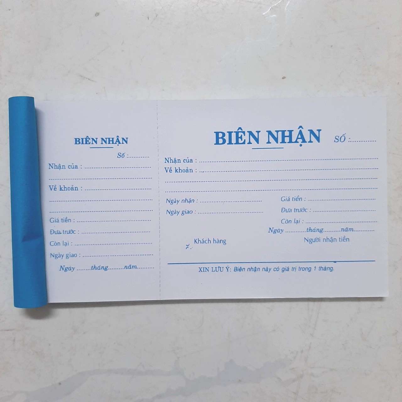Biên nhận giấy Ford - 50 tờ