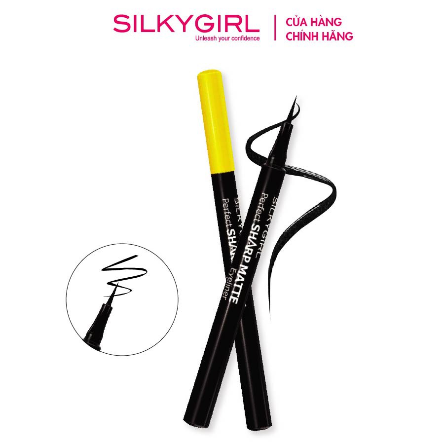 Kẻ Mắt Nước Silkygirl Perfect Sharp Matte 1.2ml