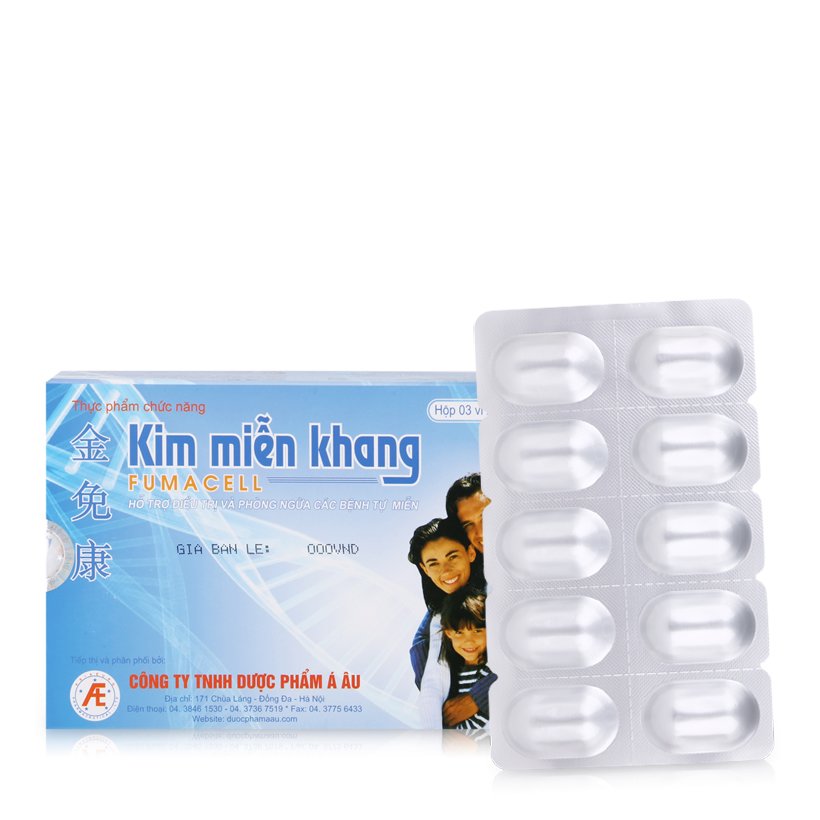 Kim Miễn Khang, tăng cường sức đề kháng, ngăn ngừa, lupus ban đỏ, vẩy nến, hộp 30 viên | Lazada.vn