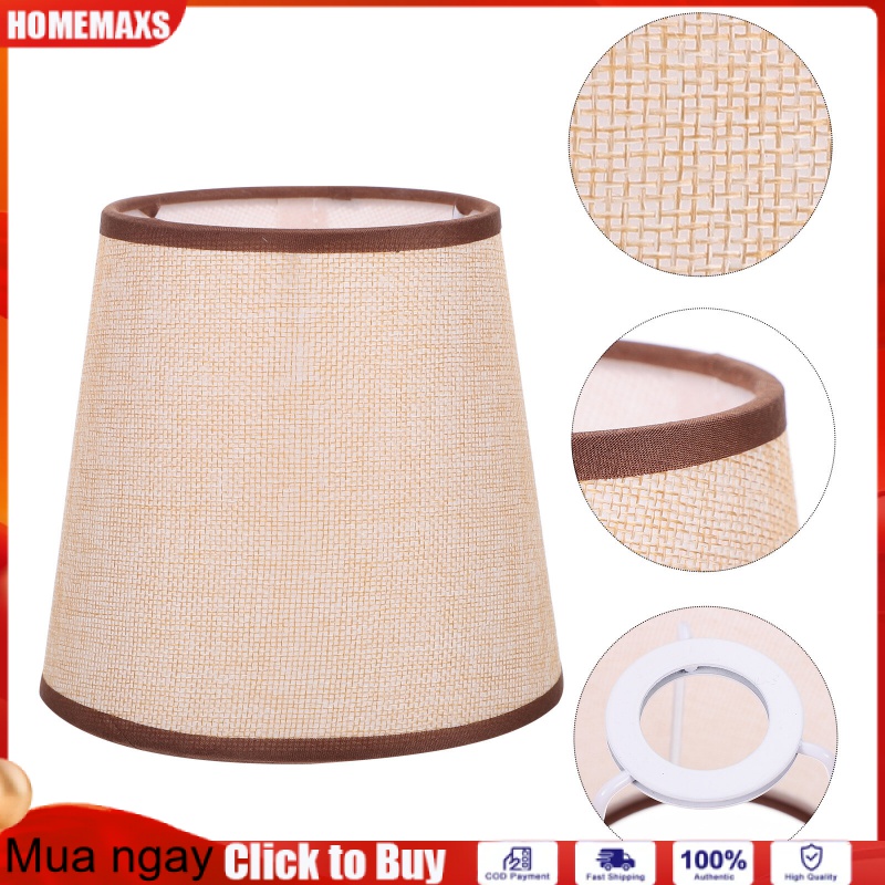Chụp đèn vải bền homemaxs, vỏ đèn tiểu thuyết bảo vệ đèn, vỏ đèn sáng tạo