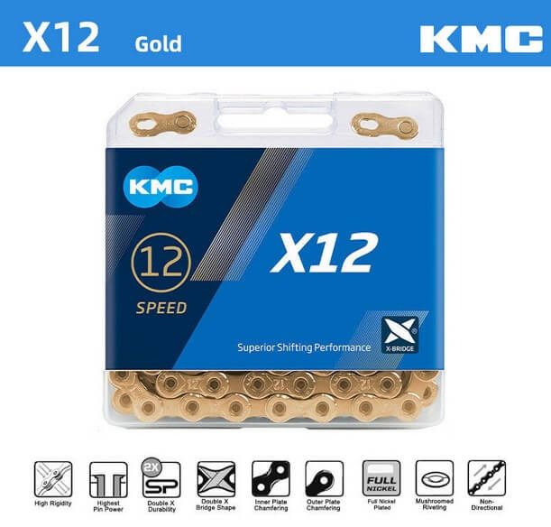 Xích Xe Đạp KMC 8-12 Tốc Độ