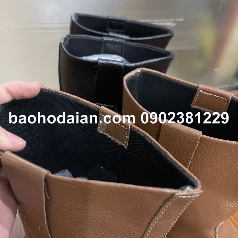 Ủng da bò bảo hộ mũi đế thép Sobar VP-2005