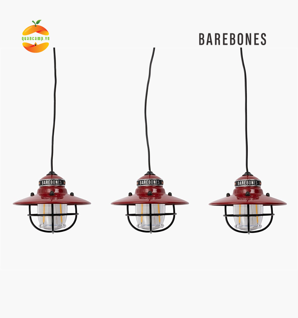 Bộ đèn dây Barebones edison string lights (3 đèn)