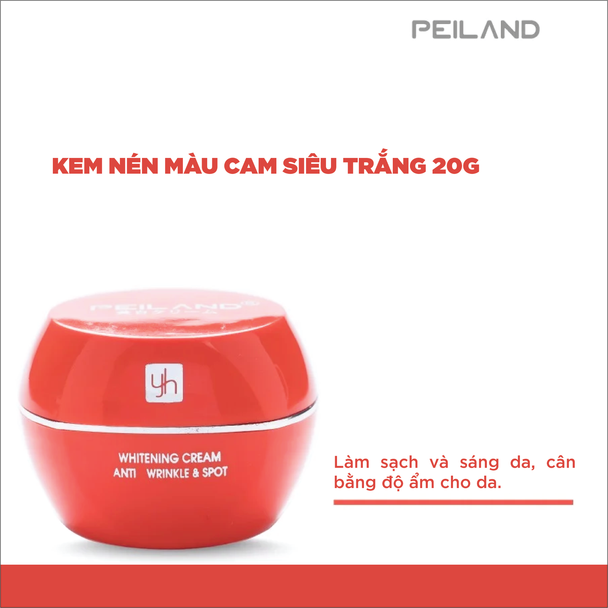 Kem nén Peiland Dưỡng Da Chống Nắng 20GR