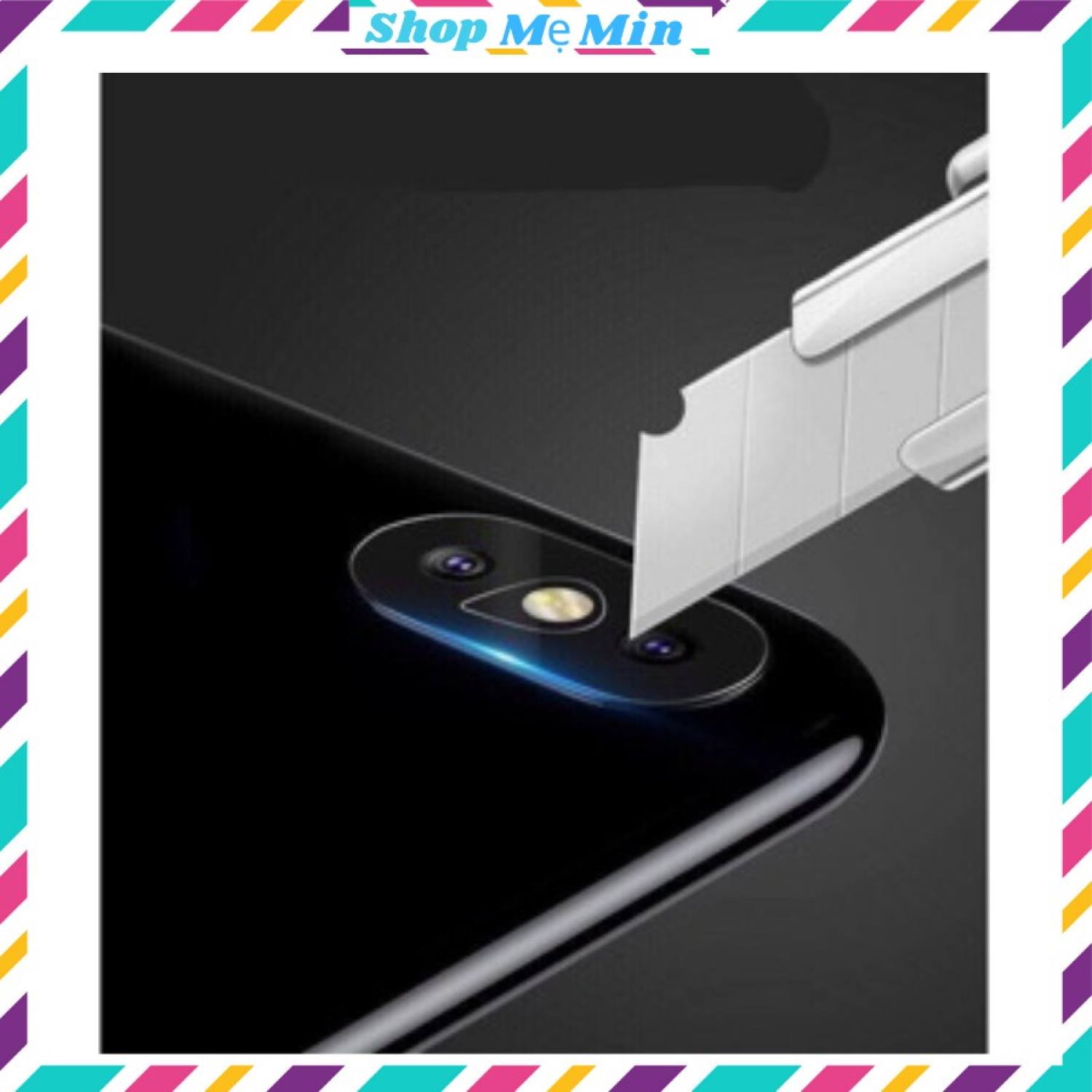 Dán bảo vệ camera iρhone dành cho 7 pluss, 8 pluss, X, Xs, Xsmax